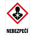 Značka GHS08 Nebezpečí, samolepicí fólie, 148 × 210 mm